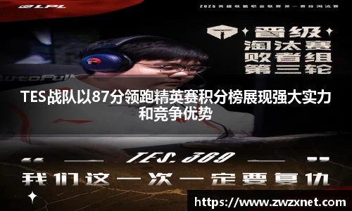 TES战队以87分领跑精英赛积分榜展现强大实力和竞争优势