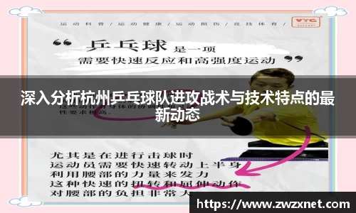 深入分析杭州乒乓球队进攻战术与技术特点的最新动态